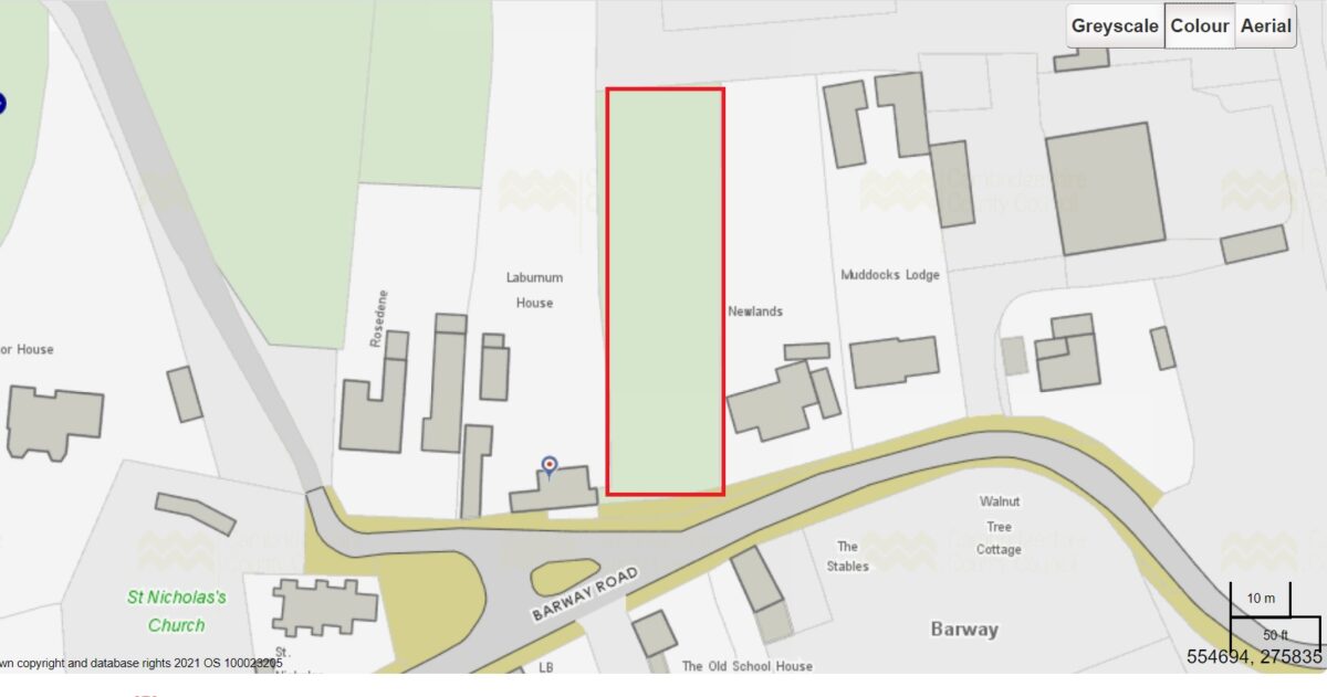 Map Showing Parcel Of Land In Barway Under The Custodianship Of Local Charity