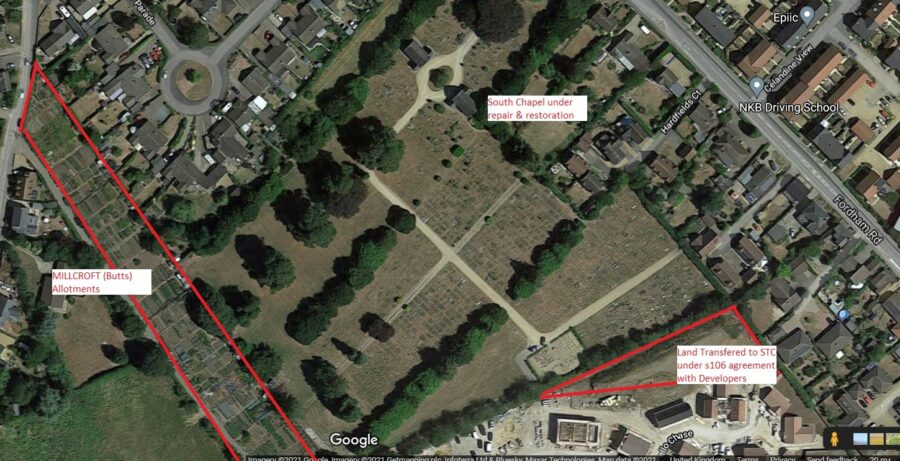 Maps Of Soham Cemeteries